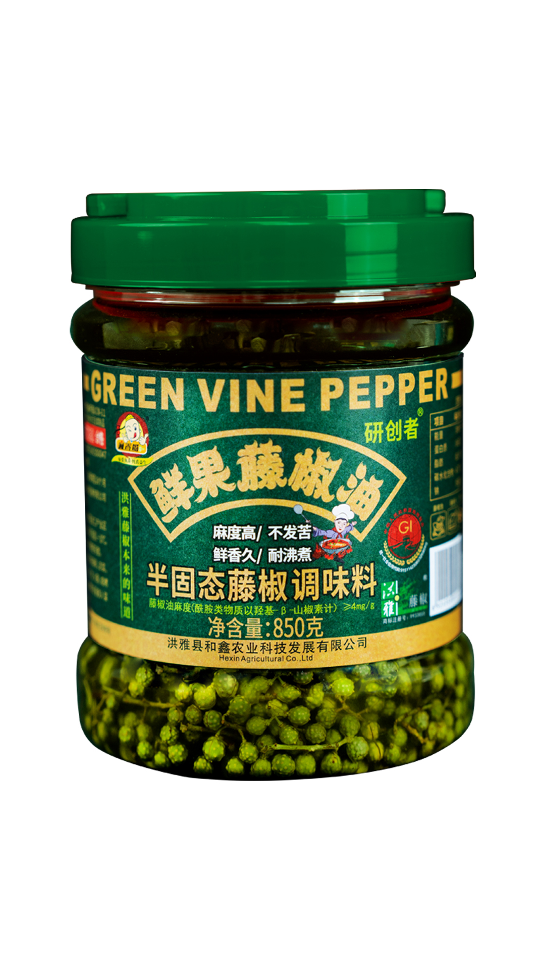 鲜果藤椒油850g